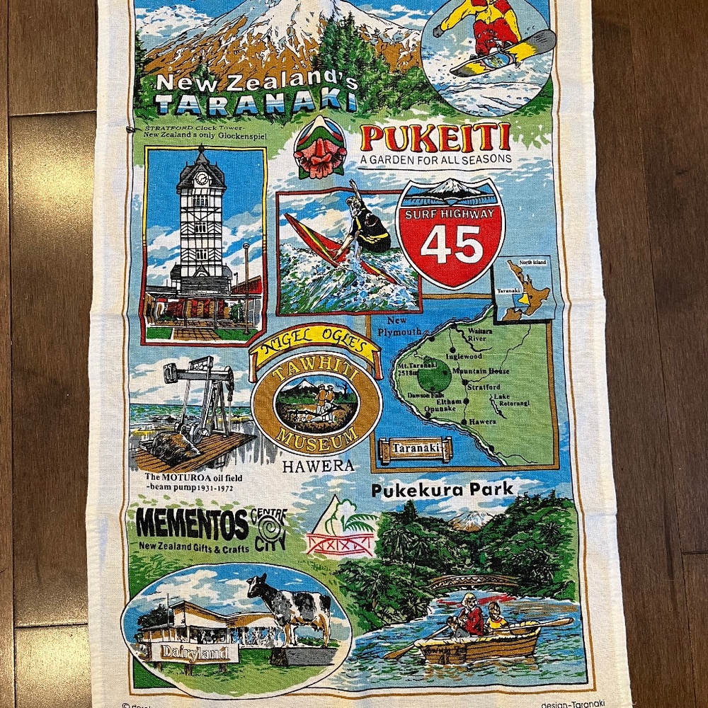 New Zealand cotton / linen tea towl